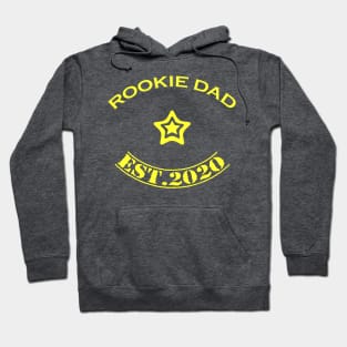 Rookie dad yellow Hoodie